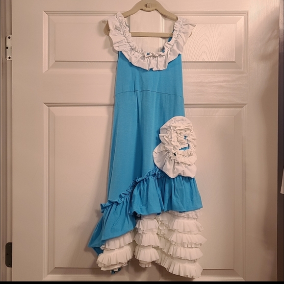 Chasing Fireflies Pixie girl blue dress - Picture 2 of 6